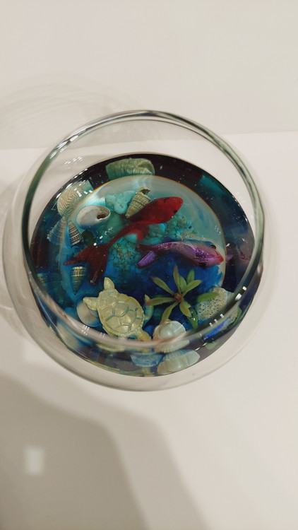 انگشتر شوکران پروانهای رزینی اکسسوری خاص و هنری